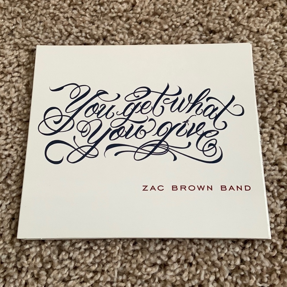 3/$11 The Zac Brown Band CD